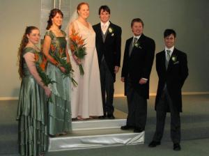 The wedding I was in! The wedding I was in!