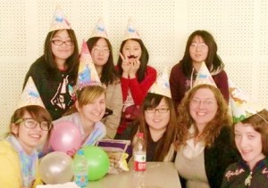 birthday fun at school :)