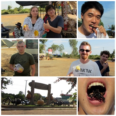 At the Tarantula stand....