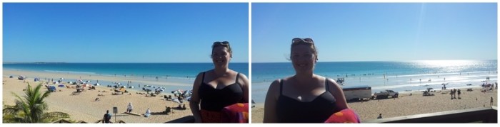 The patrolled section of beautiful Cable Beach