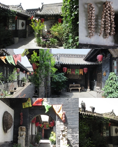 Inside our guesthouse