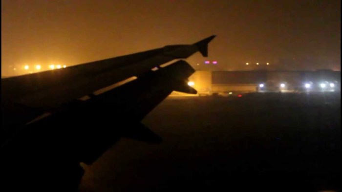 Link to a short video I found of a night landing at Beijing Capital Airport.