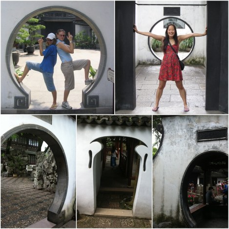 Some doorways. Top left: July 2004; all others, July 2012.